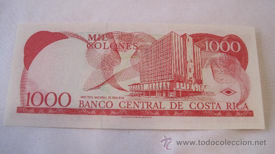 Costa Rica Billete De Colones Pick Comprar Billetes